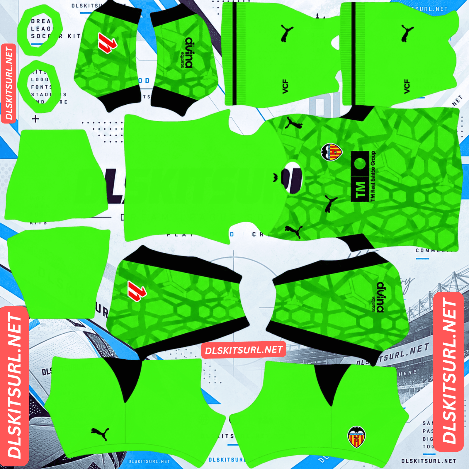 Valencia dls away gk kit url