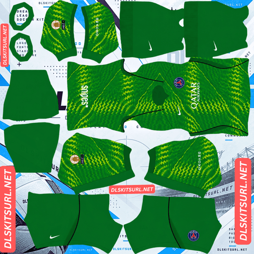 psg dls away gk kit