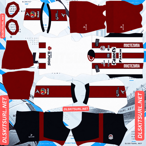 Atletico San Luis dls Home kit url