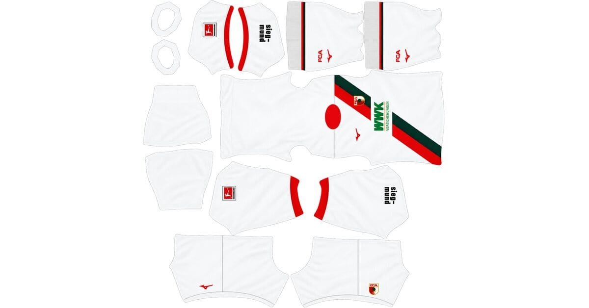 FC Augsburg dls Home kit url