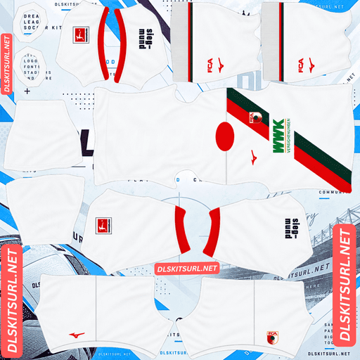 FC Augsburg dls Home kit url