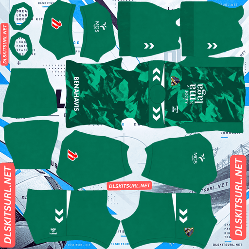 Malaga cf dls third gk kit url