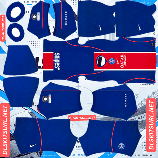 Paris Saint-Germain F.C. dls Home kit url